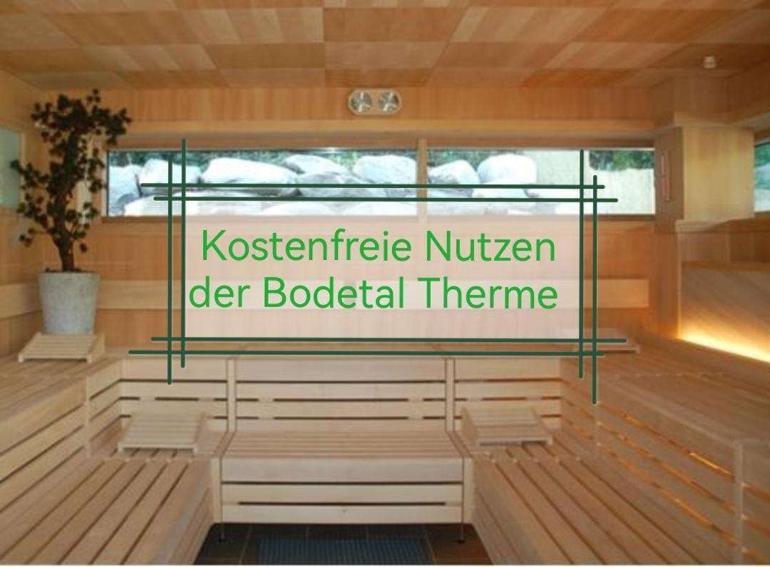 Hotelpark Bodetal Mit Ferienwohnungen ターレ エクステリア 写真