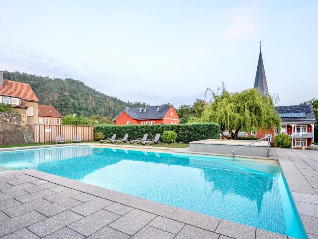 Hotelpark Bodetal Mit Ferienwohnungen ターレ エクステリア 写真